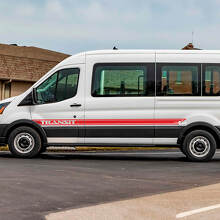 Decalcomanie a strisce laterali in vinile Ford Transit 2
 2