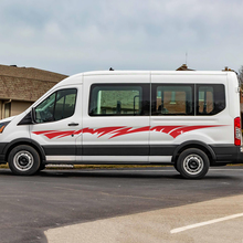 Decalcomanie a strisce laterali in vinile Ford Transit 3 3
 3
