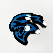 Badge 3d personalizzato Hellcat Dodge Fender Badges Emblema del portellone Blue della griglia anteriore blu
 2