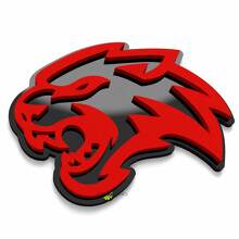 Distintivo 3D Personalizzato Wildcat Distintivi Passaruota Dodge Emblema Portellone Distintivo Griglia Anteriore 2