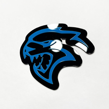 Badge 3d personalizzato Hellcat Dodge Fender Badges Emblema del portellone Blue della griglia anteriore blu
 5