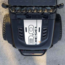 Hood 3.0 Diesel Jeep Graphic Vinil Decal Adesivo
 2