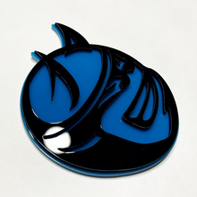 Badge 3D personalizzato Drag Bee Demon Dodge Challenger Logo Challenger Badge Fender Emblema rosso e grigio
 5