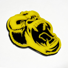 Distintivo 3D personalizzato GORILLA FENDER FENDER BASSO FINER GRIGLE EMBLEME NERO E GIALLO
 4
