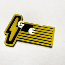 Ford 150 Lightning US Flag 3D Badge - Badge parafango personalizzato Emblema giallo e nero
 2