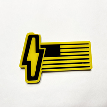 Ford 150 Lightning US Flag 3D Badge - Badge parafango personalizzato Emblema giallo e nero
 3