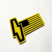 Ford 150 Lightning US Flag 3D Badge - Badge parafango personalizzato Emblema giallo e nero
 4