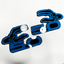 Coyote 5.0 BADGI FENDER EMBLEGGIO BADGE 3D NERO VS BLU
 5