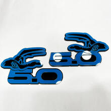 Coyote 5.0 BADGI FENDER EMBLEGGIO BADGE 3D NERO VS BLU
 7
