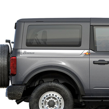 Adesivi di decalcomanie a strisce posteriori per Ford Bronco
 3