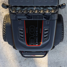 Hood 3.0 Diesel Jeep Graphic Vinil Decal Adesivo
 3