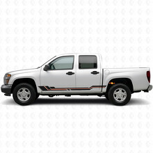 Strisce Viniliche Parallele per Porte e Minigonne per Chevrolet Colorado 1ª Gen 2004-2012_2