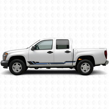 Strisce Viniliche Parallele per Porte e Minigonne per Chevrolet Colorado 1ª Gen 2004-2012_3