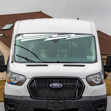 Decalcomanie a strisce laterali in vinile Ford Transit 3 3
 2