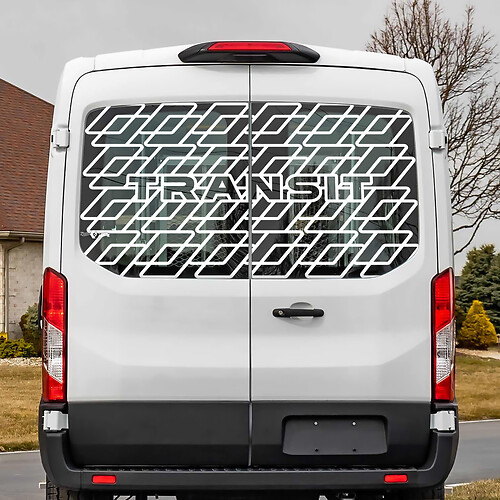 Ford Transit Porta posteriore Sticker Decal in vinile
