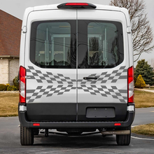 Ford Transit posteriore a scacchi grafica adesivo per decalcomania in vinile
 2