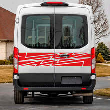 Adesivo in Vinile Grafico per Porte Posteriori Lightning per Musclecar Transit 3