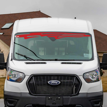 Ford Transit Stripes Parabretto adesivo per decalcomanie in vinile 2
 3