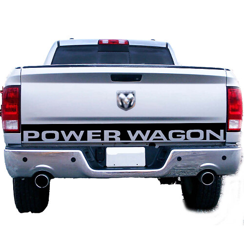 Adesivo in vinile decorativo per portellone Power Wagon per Dodge Ram 1500