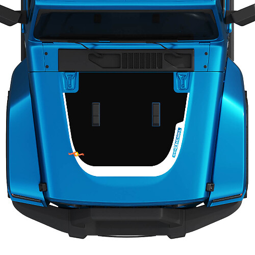 Hood Ecodiesel Jeep Graphic Vinil Decal Adesivo
