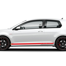 Stripes per decalcomanie Sport Sport Side Door Racing Design Kit per Volkswagen Golf Mk4 Mk5 Mk6 Mk7 GTI R32 Abbattimento
 3