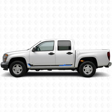 Strisce viniliche Racing Line per porta e sottoporta per Chevrolet Colorado 1ª Generazione 2004-2012_3