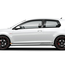 Kit di design da corsa per porte laterale a strisce di decalcomanie per Volkswagen Golf Clubsport S
 2