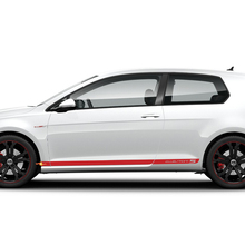 Kit di design da corsa per porte laterale a strisce di decalcomanie per Volkswagen Golf Clubsport S
 3