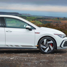 Kit di design da corsa per porte laterale a strisce di decalcomania per Volkswagen Golf GTI Clubsport
 2