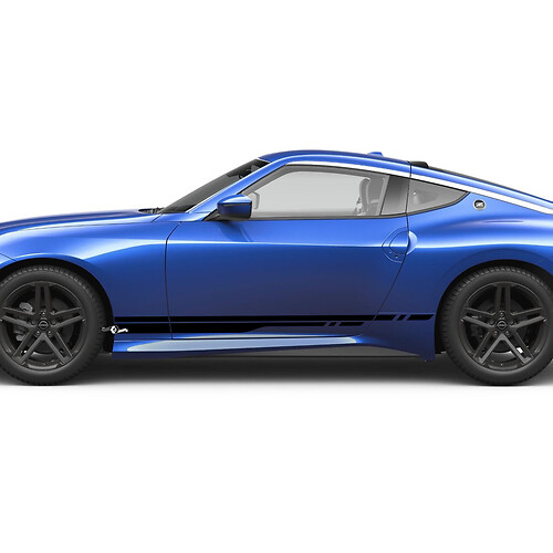 Kit di decalcomanie a strisce laterali per Nissan Z Sport
