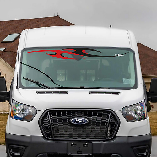 Ford Transit Transit Tribal Stripes Parabretto adesivo per decalcomania in vinile 4
