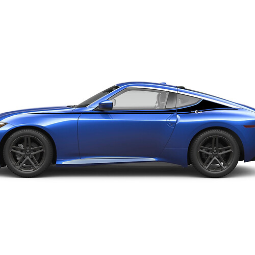 Kit di decalcomanie delle porte di accento per Nissan Z Sport
