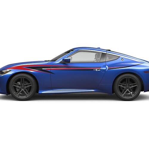Kit di adesivi per decalcomanie per la grafica della grafica tribale per Nissan Z Sport
