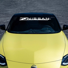 Adesivo per decalcomanie a strisce Z del parabrezza per Nissan Z Sport
 3