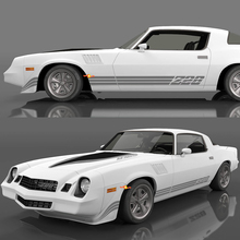 Kit di strisce adesivi per le decalcine vintage retrò per il 1980 1981 Chevrolet Camaro Z28
 2