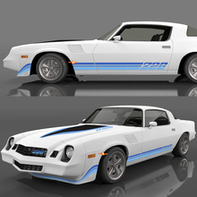 Kit di strisce adesivi per le decalcine vintage retrò per 1980 1981 Chevrolet Camaro Z28 2
 2