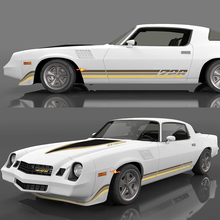 Kit di strisce adesivi per le decalcine vintage retrò per 1980 1981 Chevrolet Camaro Z28 2
 4
