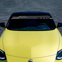 Adesivo in Vinile Geometrico con Scritta del Marchio per Parabrezza per Nissan Z Sport 2