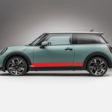 Decalcano grafico a strisce da corsa per le mini cooper
 3