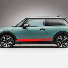 Decalcomania grafica a strisce da corsa laterale per Mini Cooper S 3
 3