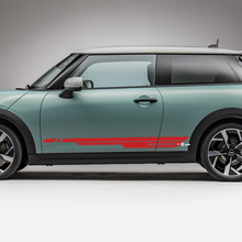 Decalcomania grafica delle strisce da corsa laterale per Mini Cooper S 4
 3