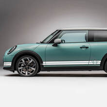 Adesivo Grafico Strisce Laterali da Corsa per Mini Cooper S 2