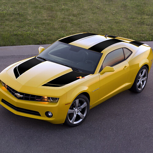 Rally Racing Strips decalcano grafica per Camaro Transformers Special Edition
