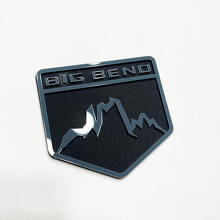 Bronco Big Bend Mountains Fender Badges Emblema Tailgate Emblema 3D
 7