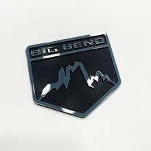 Bronco Big Bend Mountains Fender Badges Emblema Tailgate Emblema 3D
 8