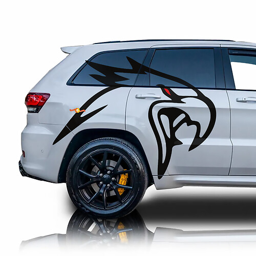 Eagle Bird Side Decal Decal Graphic Jeep Grand Cherokee Trackhawk

