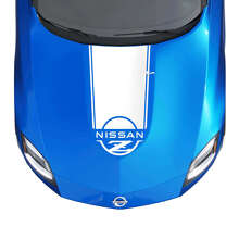 Adesivo in Vinile con Striscia per Cofano con Logo Marca per Nissan Z Sport_2