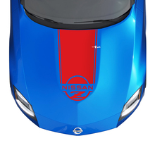 Kit decalcomania a stripe a scacchi per il cofano per Nissan Z Sport
 3