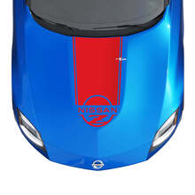 Kit decalcomania a stripe a scacchi per il cofano per Nissan Z Sport
 3