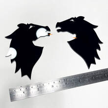 BRONCO Fender Badges Emblema del portellone del taglio 3D BADGE
 2